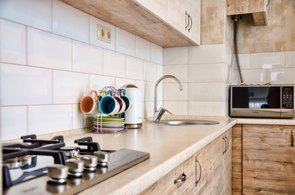 Leogrand Apartments Z Panoramoyu Lvova Kültér fotó